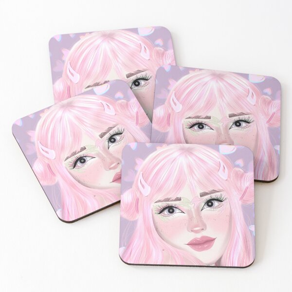 Item preview, Cute Kawaii Girl Illustration designed and sold by SpiritedArtwork.