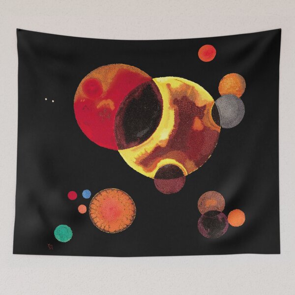 Artikelvorschau, HD. Schwere Kreise von Wassily Kandinsky entworfen und verkauft von MINDTHECHERRY.