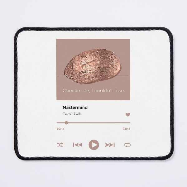 Item preview, Taylor Swift Midnights Era - MASTERMIND - music player designed and sold by LenasVersion.