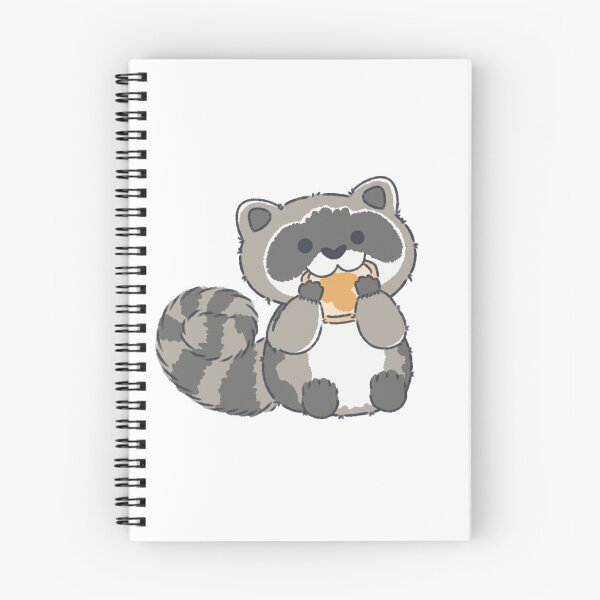 Item preview, Un mapache comiendo un pan con mantequilla designed and sold by Solar-Cat.
