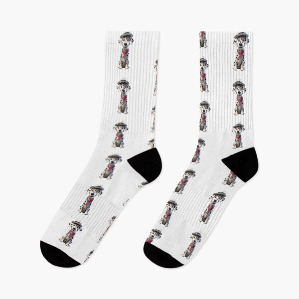 Item preview, Cute smiling cartoon Dalmatian dog v2 designed and sold by Colorful-Worlds.