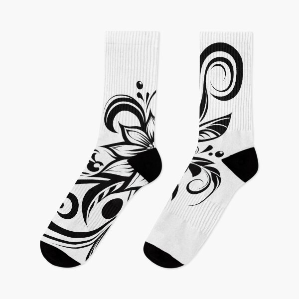 Item preview, Beautiful Abstract Flower Tattoo Design designed and sold by Coffee Lifestyle.