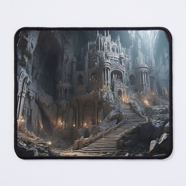 Item preview, Fantasy Cave Castle of a Forgotten Kingdom -1 designed and sold by nyathiwa.