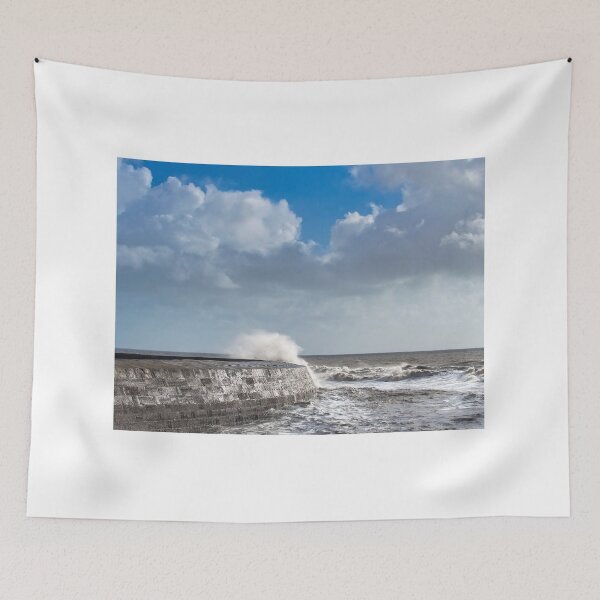Item preview, Storm Ciarán at Lyme Regis designed and sold by Dorset Girl.