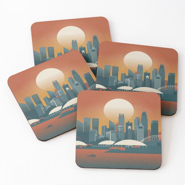 Item preview, Singapore Sunset View designed and sold by Llanza.
