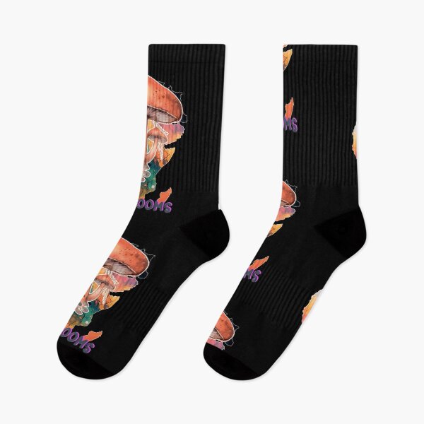 Item preview, Colorful Splashes Magic Mushrooms designed and sold by Anastasiia Yurevych.