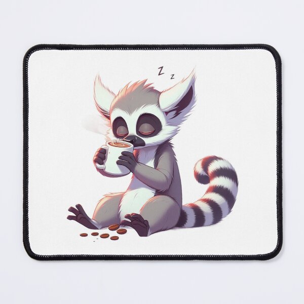 Item preview, sleeping lemur designed and sold by Animalia-.