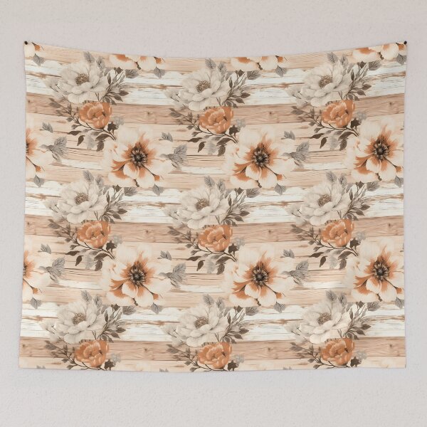 Item preview,  Floral Wall Art Desk Mats,Floral Wall Art Backpacks ,Floral Wall Art Shower Curtains designed and sold by Aopo Chaloemphon.