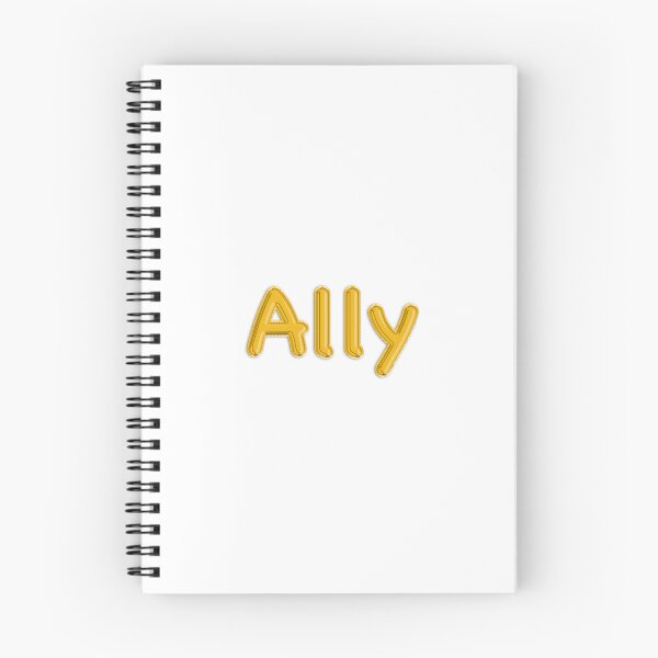Item preview, Golden Balloon Foil Ally Name Label designed and sold by NormadWorld.