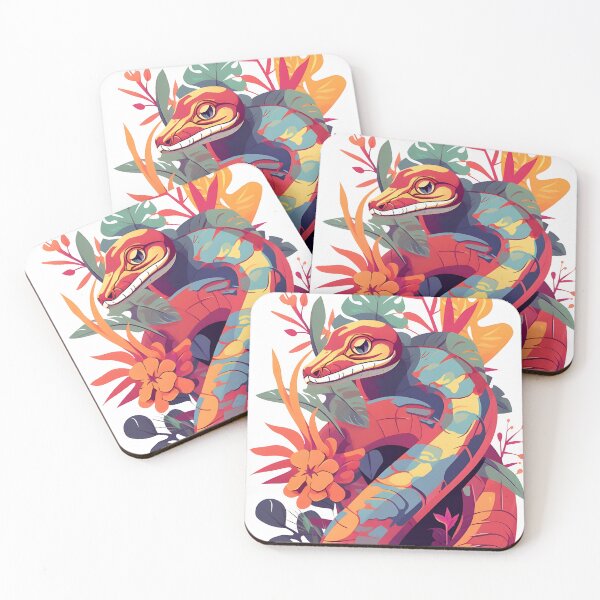 Item preview, Colorful Boa Constrictor designed and sold by Bomba Visual.