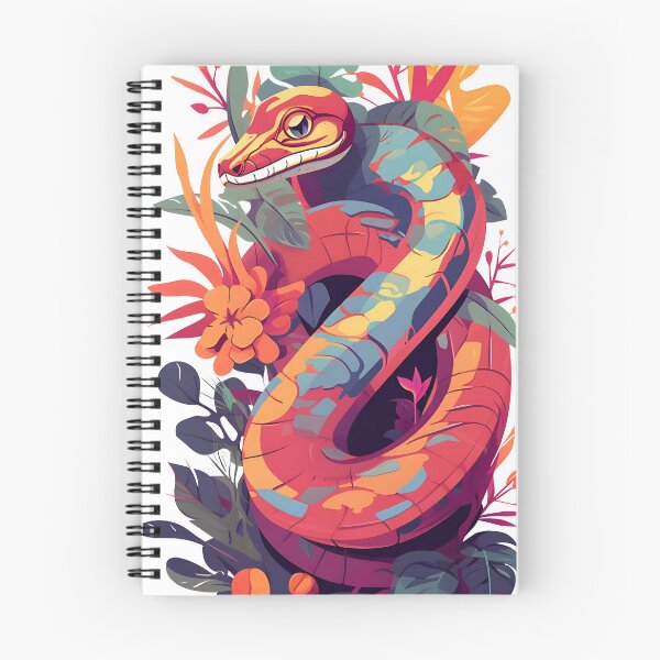 Item preview, Colorful Boa Constrictor designed and sold by Bomba Visual.