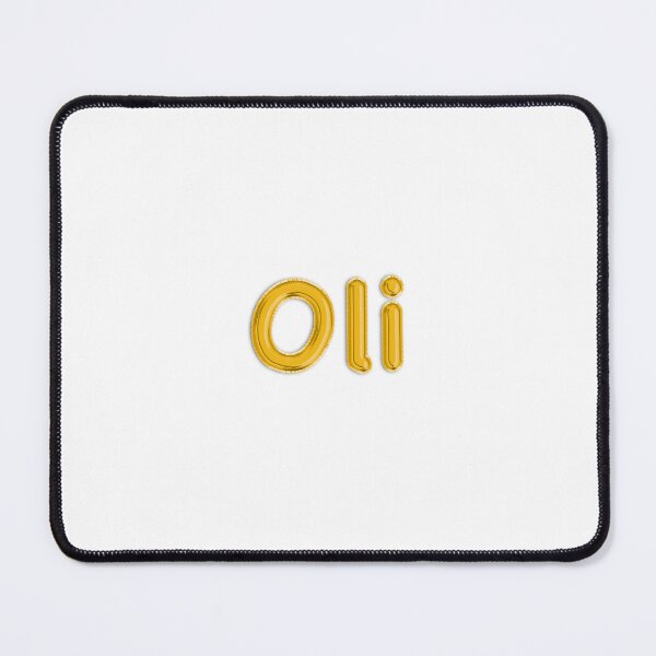 Item preview, Golden Balloon Foil Oli Name Label designed and sold by NormadWorld.