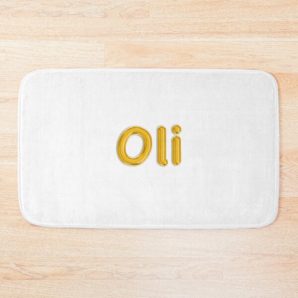 Item preview, Golden Balloon Foil Oli Name Label designed and sold by NormadWorld.