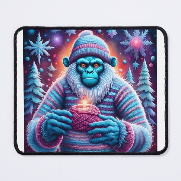 Item preview, Holiday Yeti designed and sold by Bouncingbumble.