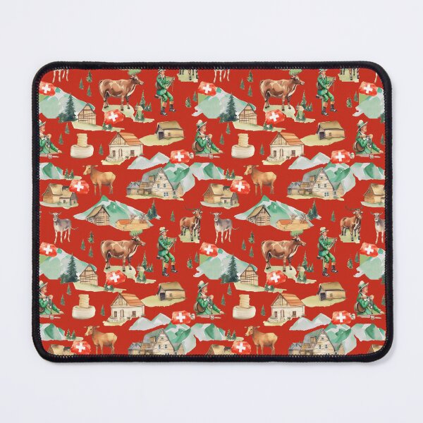 Item preview, Swiss tradition red designed and sold by Alessandro Remo Mazzoni Remotextiles.