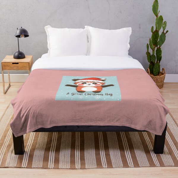 Item preview, Red Panda Giving A Great Christmas Hug designed and sold by Studio-DesignWw.