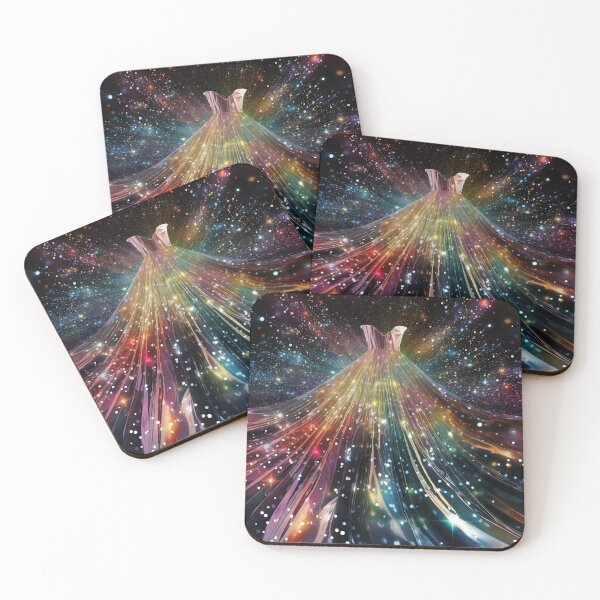Item preview, A festive rainbow colors pattern designed and sold by AI-Only Creations.