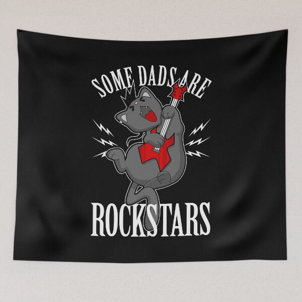 Item preview, Some Dads Are Rockstars designed and sold by toodystark.