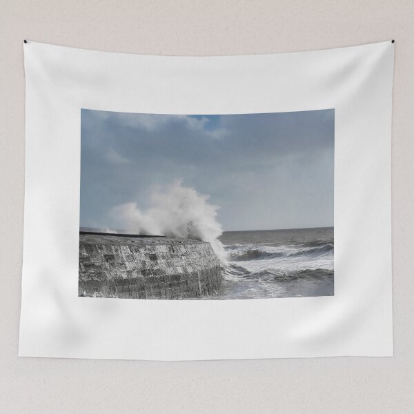Item preview, Storm Ciarán at Lyme Regis designed and sold by Dorset Girl.