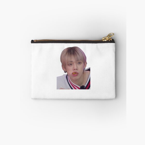 Item preview, yeonjun eating txt meme sticker designed and sold by artfulmadness.