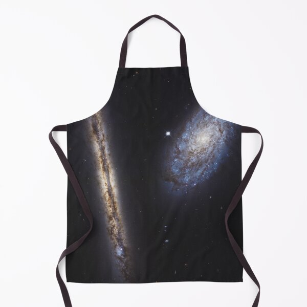 Item preview, STK204911S-NGC 4302 (left). and the tilted galaxy NGC 4298 (right). designed and sold by StocktrekImages.