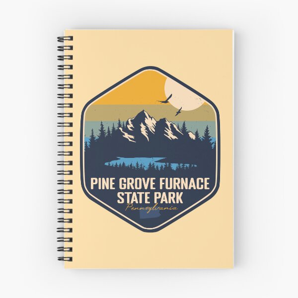 Item preview, Pine Grove Furnace State Park Pennsylvania Vacation PA Souvenir Retro Badge designed and sold by mountainfad.