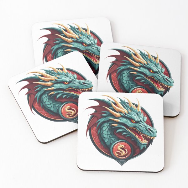 Item preview, Dragon Logo, Vector, Flat 2d - Edition 1 designed and sold by CharlieDesings.