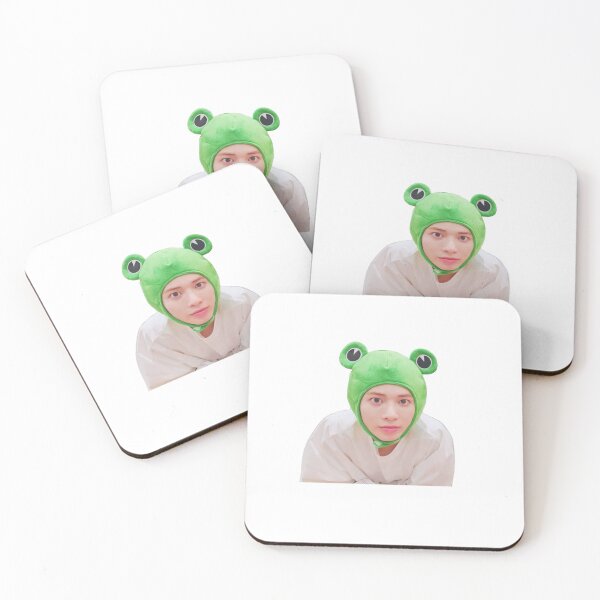 Item preview, frog taehyun txt meme sticker  designed and sold by artfulmadness.