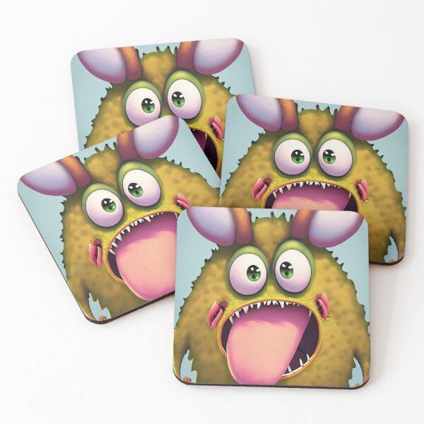 Item preview, Monstruo haciendo muecas, niños, infantil, divertido, alegre, divertido, ciber, niños designed and sold by Cyber Kids.