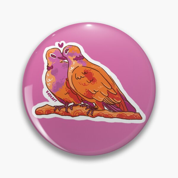 Item preview, Lesbian Collared Doves designed and sold by vodkart.