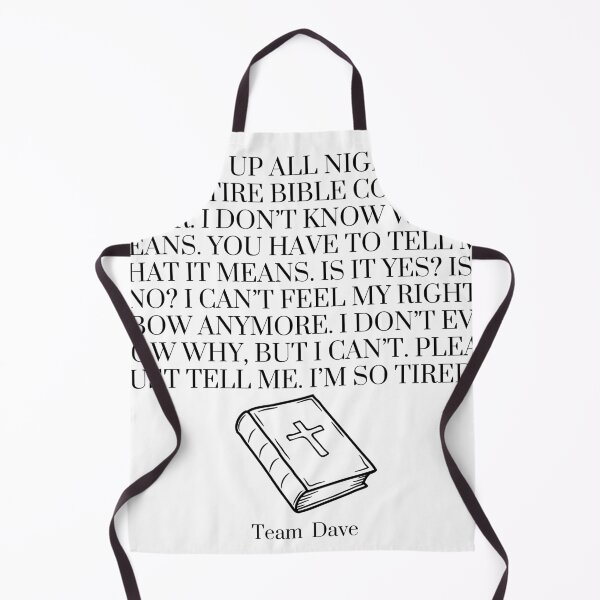 Item preview, Dave's Bible Speech designed and sold by AdorableBubble.