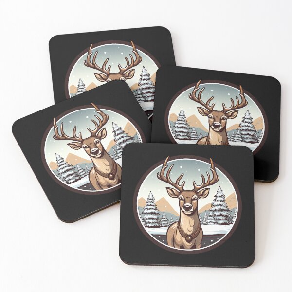 Item preview, Deer in winter designed and sold by Soulskier.