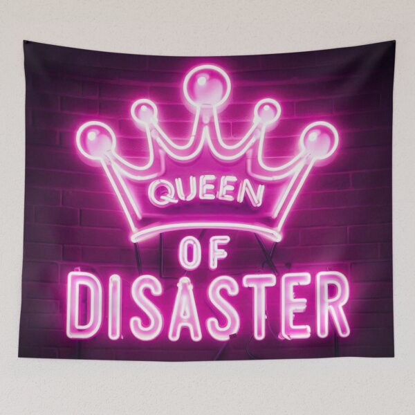 Item preview, Queen of Disaster  designed and sold by fairycoffins.
