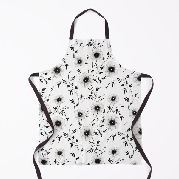 Item preview, Beautiful Black and White Flowers designed and sold by ShinyWolf.