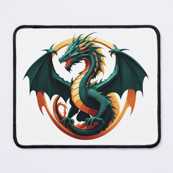 Item preview, Dragon Logo, Vector, Flat 2d - Edition 2 designed and sold by CharlieDesings.
