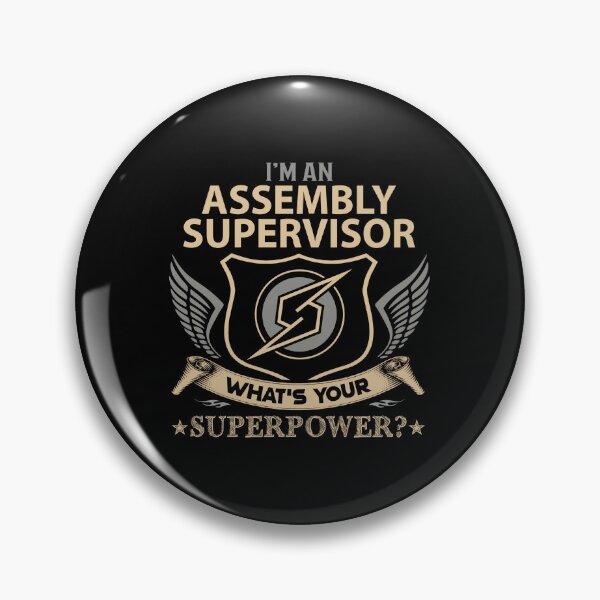 Item preview, Assembly Supervisor - Superpower designed and sold by alphatinost.