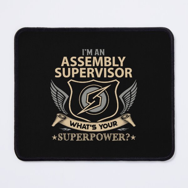 Item preview, Assembly Supervisor - Superpower designed and sold by alphatinost.