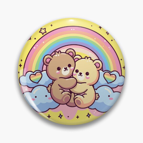 Item preview, Rainbow Bears designed and sold by PickledjoArt.