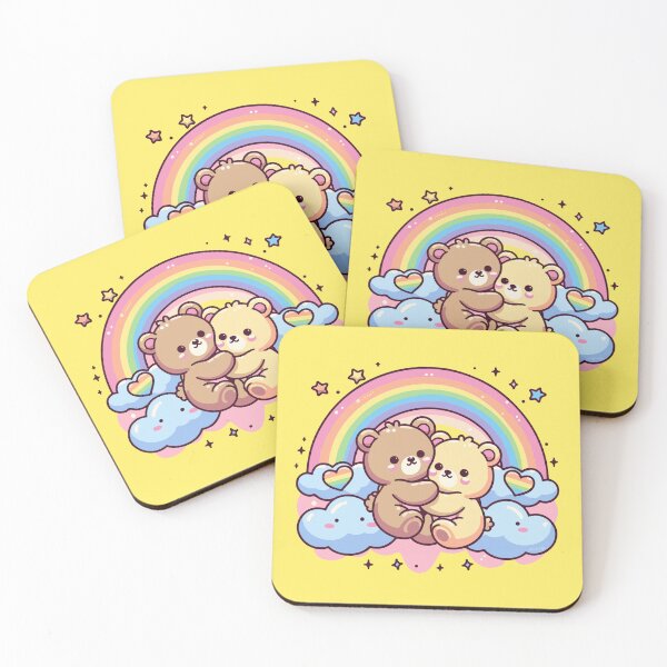 Item preview, Rainbow Bears designed and sold by PickledjoArt.