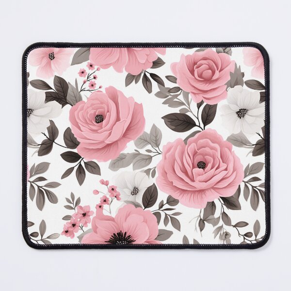 Item preview, Beautiful Rose Pink and Charcoal Gray designed and sold by ShinyWolf.