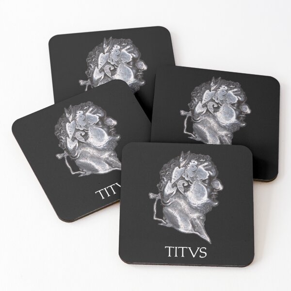 Item preview, Emperor Titus Coin Portrait with Name designed and sold by OptimoPrincipi Roman Coins.