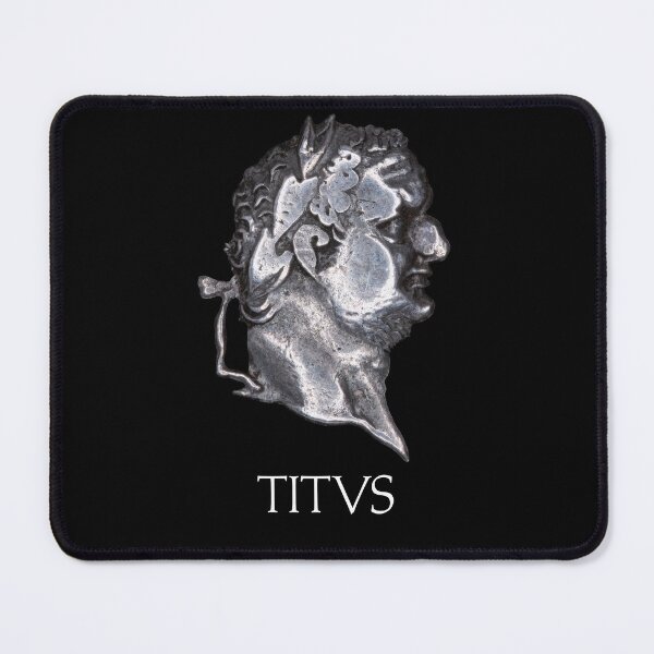 Item preview, Emperor Titus Coin Portrait with Name designed and sold by OptimoPrincipi Roman Coins.