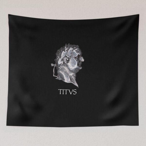Item preview, Emperor Titus Coin Portrait with Name designed and sold by OptimoPrincipi Roman Coins.