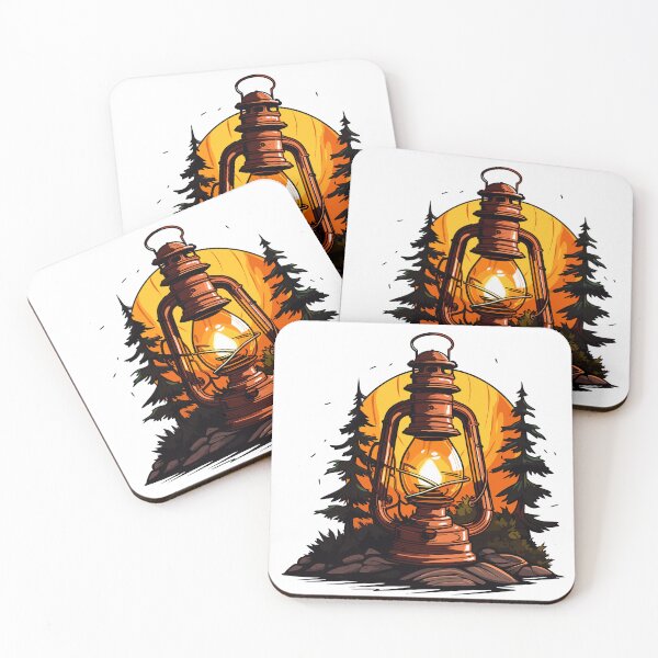 Item preview, A Small Oil Lantern Illuminating designed and sold by Creation Artful.