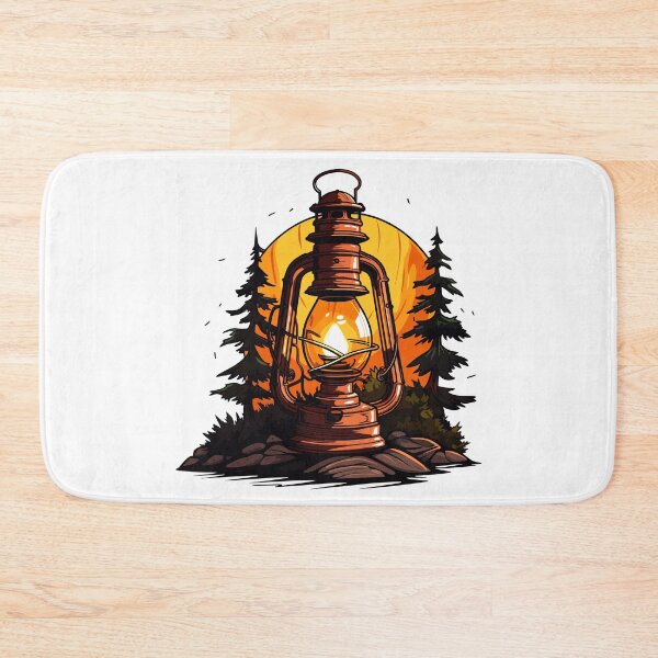 Item preview, A Small Oil Lantern Illuminating designed and sold by Creation Artful.