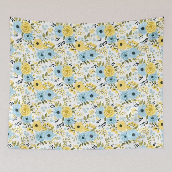 Item preview, Beautiful Lemon Yellow and Sky Blue designed and sold by ShinyWolf.