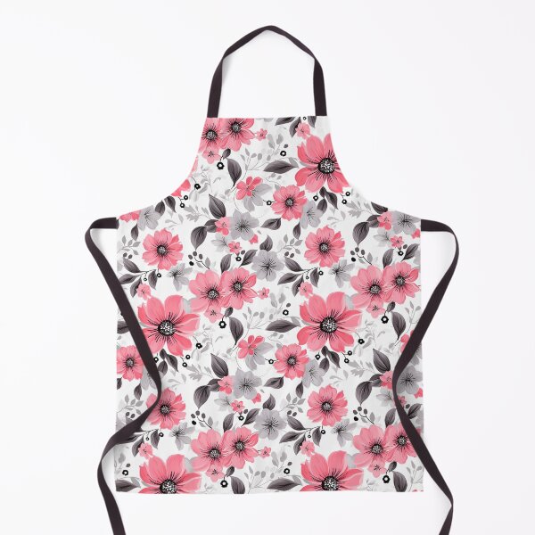 Item preview, Beautiful Rose Pink and Charcoal Gray Flowers designed and sold by ShinyWolf.