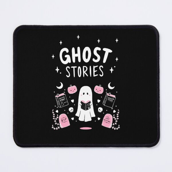 Item preview, Ghost Stories // Cute Ghost Reading in a Graveyard designed and sold by Wendy-Stephens.