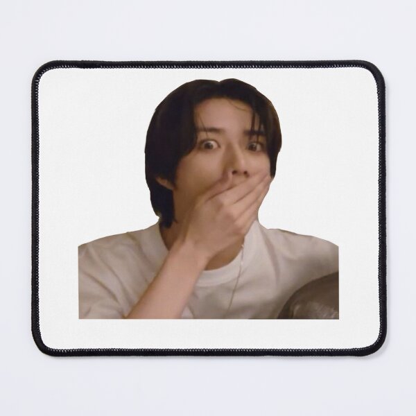 Item preview, beomgyu surprised txt meme sticker designed and sold by artfulmadness.