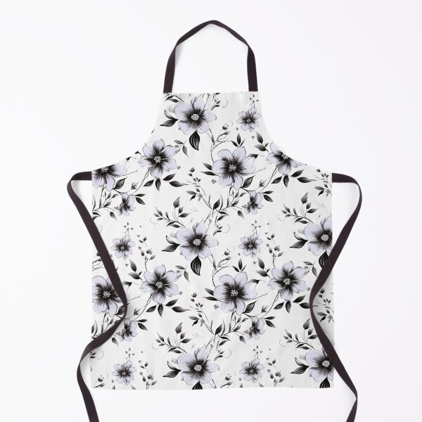 Item preview, Beautiful Black and White Flowers designed and sold by ShinyWolf.